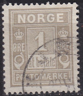 NORWEGEN NORWAY [Porto] MiNr 0001 I ( O/used ) - Gebraucht