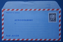 Q5 PRINCIPAUTE DE MONACO BELLE LETTRE AEROGRAMME 1981 NON VOYAGé NEUF - Briefe U. Dokumente