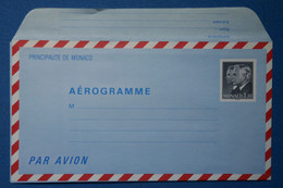 Q5 PRINCIPAUTE DE MONACO BELLE LETTRE AEROGRAMME 1984 NON VOYAGé NEUF - Covers & Documents