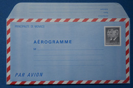 Q5 PRINCIPAUTE DE MONACO BELLE LETTRE AEROGRAMME 1984 DEUX PRINCES NON VOYAGé NEUF - Lettres & Documents