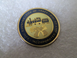 PIN'S    CITY OF  TRACY    TRAIN - Villes