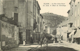 GARD  ALES  La Rue Jules Cazot - Alès