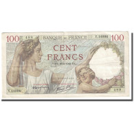 France, 100 Francs, Sully, 1940, 1940-09-26, TTB+, Fayette:26.38, KM:94 - 100 F 1939-1942 ''Sully''