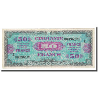 France, 50 Francs, Drapeau/France, 1944, TTB, Fayette:24.4, KM:122a - 1944 Drapeau/France