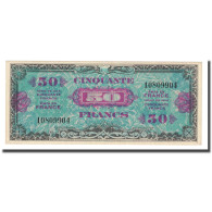 France, 50 Francs, Drapeau/France, 1944, TTB+, Fayette:VF19.1, KM:117a - 1944 Bandiera/Francia