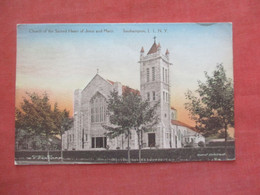 Church Of Sacred Heart Of Jesus & Mary  Southampton     Long Island New York > Long Island    Ref 4856 - Long Island