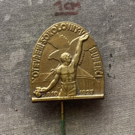 Badge Pin ZN010236 - Gymnastics Sokol Czechoslovakia Bubenec Praha Prague 1927 - Gymnastique