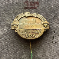 Badge Pin ZN010238 - Gymnastics Sokol Czechoslovakia Bratislava 1927 - Gymnastique