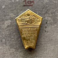 Badge Pin ZN010258 - Gymnastics Sokol Czechoslovakia Hermanova Mestce 1929 - Gymnastique