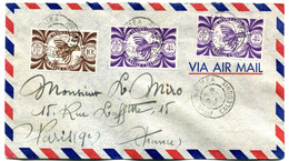 Lettre Nouméa Du 2 Avril 46 Avec Yvert 240 & 242 France Libre - R 6183 - Covers & Documents