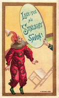 1 Carte Publi. Le Sunlight Savon  Circus Clown  Lith. A.Benard Savonnerie Lever Frères - Andere & Zonder Classificatie