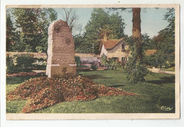 61 Orne Alençon Monument Aux Poètes Alençonnais Millet Et Loriot écrit Du Aout 1940 Visite Des Allemands Pour Draps ... - Alencon