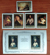 Russia Ex USSR MNH.Michel 5363-5368 Bl.171. Hermitage,by English Artists,.1984 MNH - Otros & Sin Clasificación