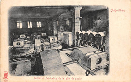 Angoulême         16           Atelier De Fabrication De La Pâte A Papier        (voir Scan) - Angouleme