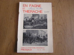 EN FAGNE ET THIERACHE N° 45 1979 Régionalisme Dailly Histoire Révolution Eglise Patois Simon De Couvin - Belgique