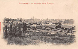 Angoulême         16          Vue Panoramique Prise De Saint-Roch. Vue Sur La Gare   (voir Scan) - Angouleme