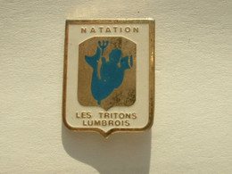 PIN'S NATATION - LES TRITONS LUMBROIS - Swimming