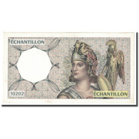 France, Billet échantillon 10103, SPL - Fehlprägungen