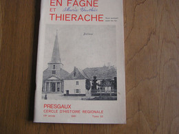 EN FAGNE ET THIERACHE N° 55 1981 Régionalisme Pollution Eau Noire Viroin 19 è S Vierves Nismes Olloy Petigny Dourbes - Belgique