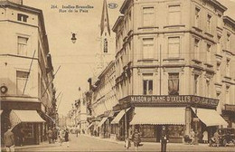 REF3955/ CP-PK Ixelles - Bruxelles Rue De La Paix Animée Animée MINT - Elsene - Ixelles