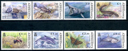 Europa 2021 - Guernsey - Endangered National Wildlife - 8 Timbres (dont 2 Europa) Fortes Valeurs ** - 2021