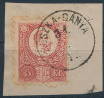 1871 5kr "(RU)SZKA-(B)ÁNYA" (Gudlin 200 Pont) - Altri & Non Classificati