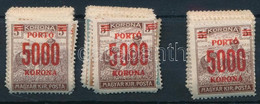 ** 1921/1925 Kisegítő Portó 3 Sor (18.000) - Other & Unclassified