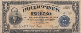 Philippines #94a, 1 Peso 'Victory' C1944 Banknote - Philippinen