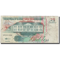 Billet, Surinam, 25 Gulden, 1998, 1998-02-10, KM:138d, TB+ - Surinam