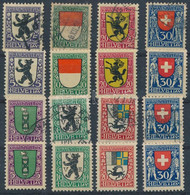 **, *, O Svájc 1924-1929 Kis Tétel 3 Stecklapon (Mi EUR 220,-) - Other & Unclassified