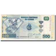 Billet, Congo Democratic Republic, 500 Francs, 2002, 2002-01-04, KM:96a, TTB+ - Demokratische Republik Kongo & Zaire