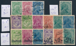 O Liechtenstein 1912-1920 Mi 1-16 (Mi EUR 158.-) - Other & Unclassified