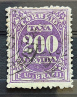 X 22 Brazil Stamp Rate Due Taxa Devida 1893 - Timbres-taxe