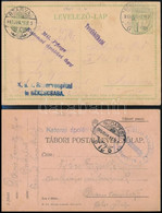 1915-1916 2 Db Tábori Posta Levelezőlap "K.u.k. Reservespital In Békéscsaba" + "TELEP-UTCAI HADIKÓRHÁZ BUDAPESTEN" - Other & Unclassified