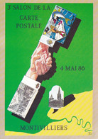 MONTIVILLIERS - 3° SALON DE LA CARTE POSTALE  4 MAI 1986 - Bourses & Salons De Collections
