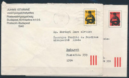 1978 2 Klf Postai Belkezelési Díjjegyes Postaszolgálati Boríték - Other & Unclassified