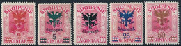 * 1920 Forgalmi Sor 5 értéke Mi 68-71 + 74 - Other & Unclassified