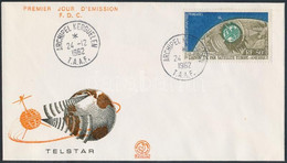 1962 Telstar Mi 27 FDC - Other & Unclassified