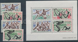 ** 1964 Olimpia Sor Mi 59-62 + Blokk Mi 2 - Other & Unclassified