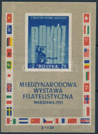 ** 1955 Nemzetközi Bélyegkiállítás Blokk Mi 18 - Other & Unclassified