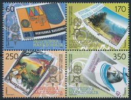 ** 2005 Europa CEPT Sor Négyestömb, Europa CEPT Set Block Of 4 Mi 370-373 - Other & Unclassified