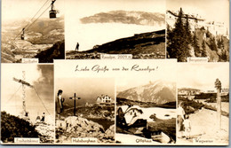 9316 - Niederösterreich - Raxalpe , Seilbahn , Freiheitskreuz , Habsburghaus , Bergstation , Mehrbildkarte - Gelaufen 19 - Raxgebiet