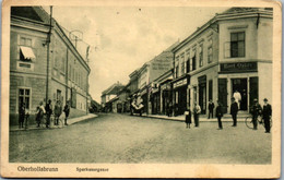 9323 - Niederösterreich - Oberhollabrunn , Hollabrunn , Sparkassegasse , Karl Oster - Gelaufen - Hollabrunn