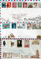 1978 - Espagne - 3 Enveloppes Diverses - Covers & Documents