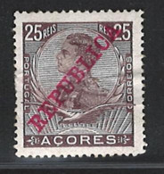 Portugal Azores Stamps |1911 | King D. Manuel II 25r Republica | #126 | MH OG - Azores