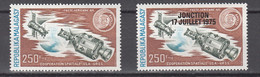 Madagascar1976,2V,space,1V Overprinted In Black(MNH/Postfris(A4028) - Andere & Zonder Classificatie