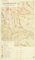 Cca 1940 Aszód Környékének Földtani Térképe, M. Kir. Földtani Intézet, 45×54 Cm - Altri & Non Classificati