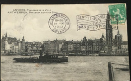 Anvers . Panorama De La Ville. 1913 - Antwerpen