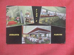 Zinn's Restaurant    Sarasota   Florida >      Ref 4858 - Sarasota