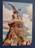 Przhevalsky Monument - KAZAKHSTAN. Issyk Lake .  Soviet  Postcard - Old Pc 1966 - Rare! - Kazakistan